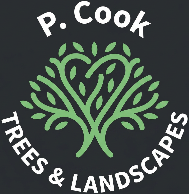 P. Cook Trees & Landscapes logo